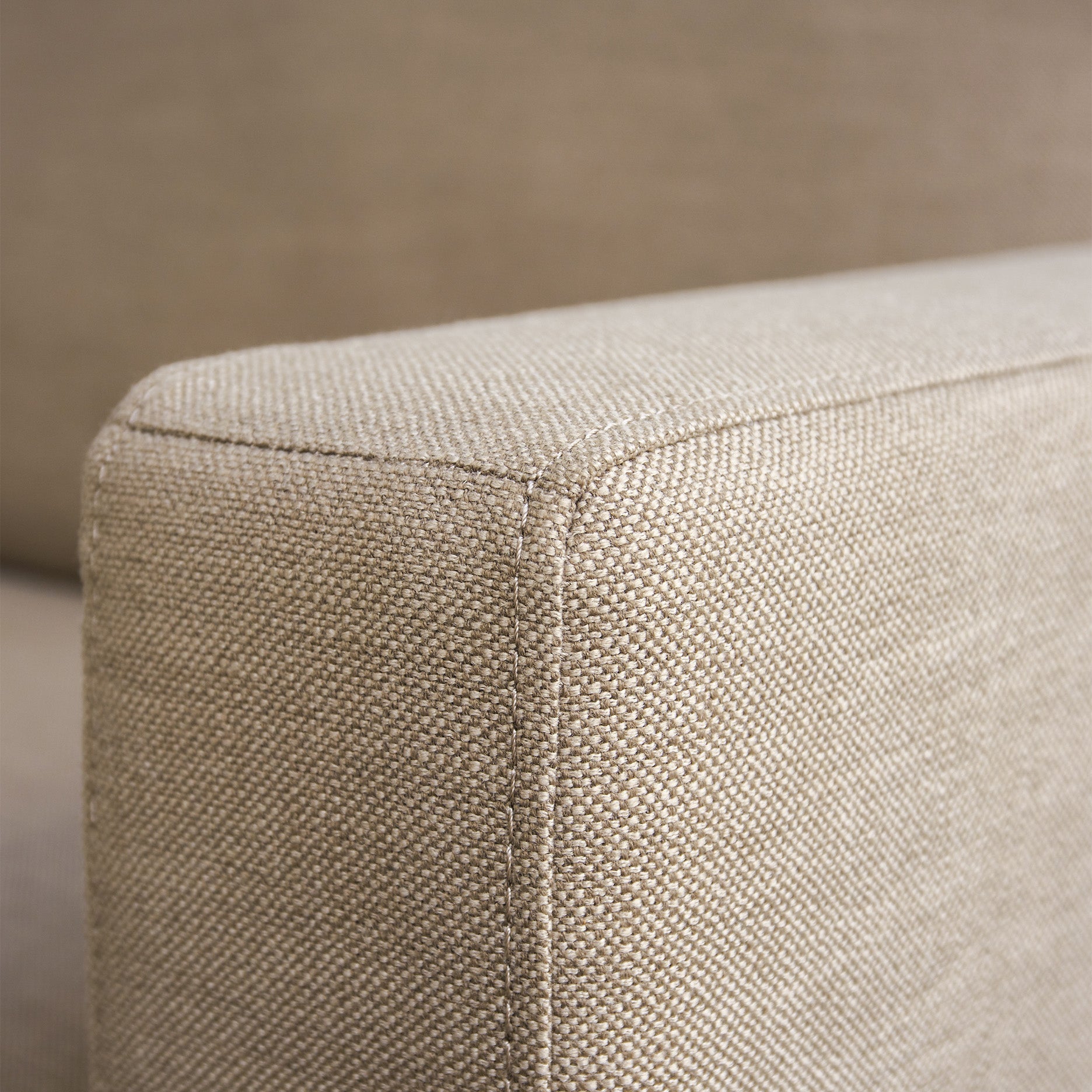 Stapleton II 3 pers. sofa - m. metalben